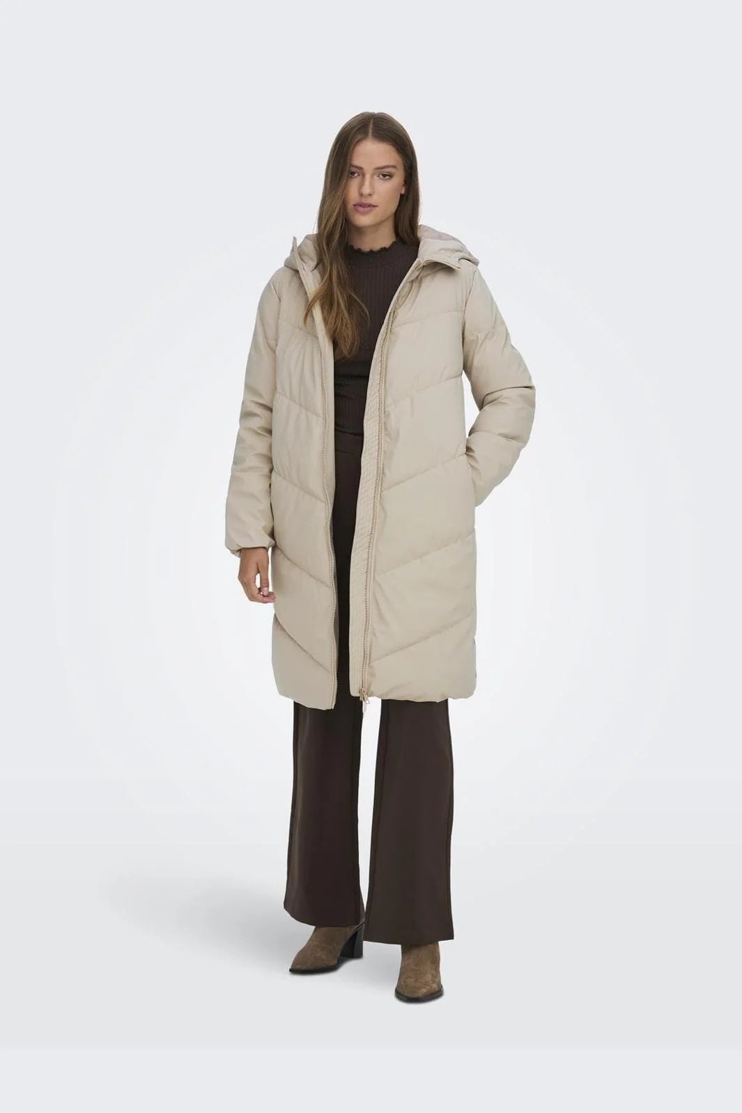 JDY JDYulrikka Water Puffa 3658053 simply taupe
