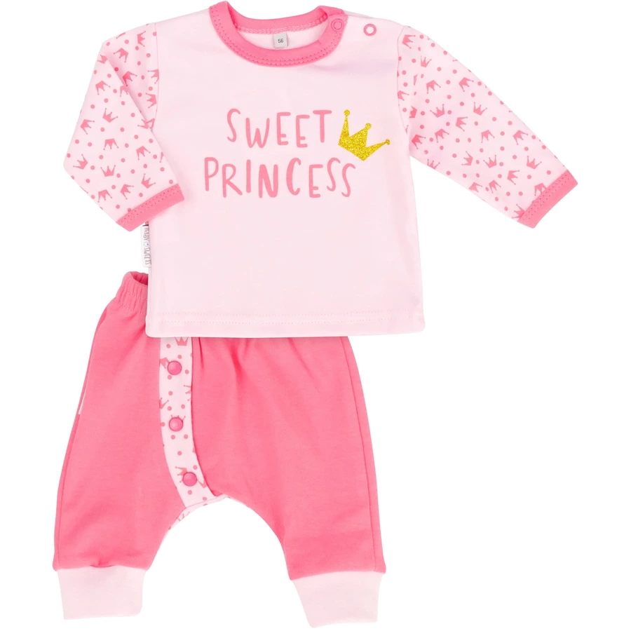Baby Sweets 2tlg Set Shirt + Hose Sweet Princess rosa pink