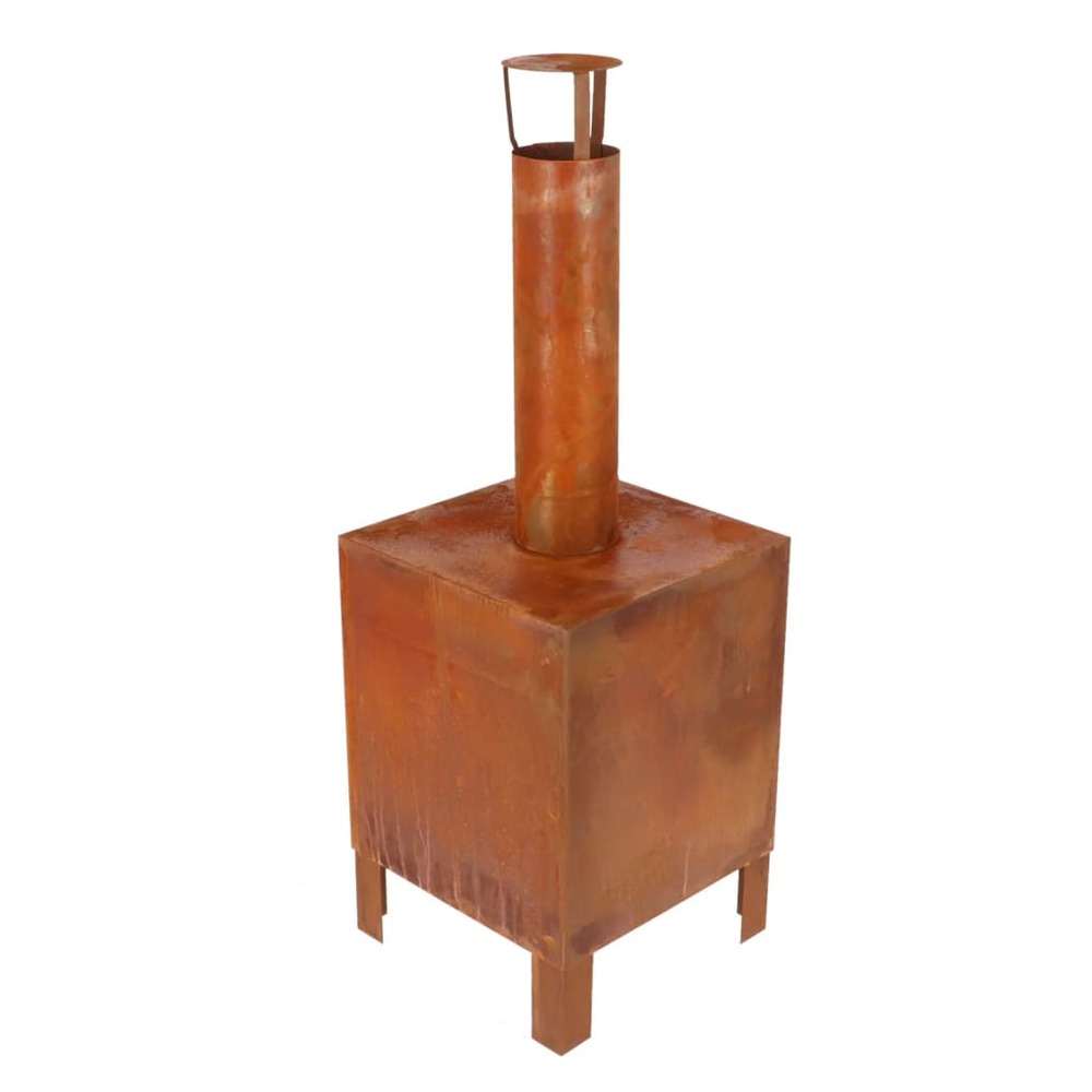 Poêle de terrasse s rouille