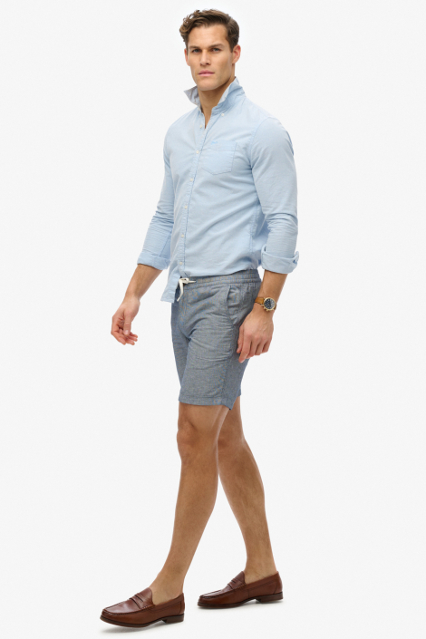Superdry blauwe heren korte broek