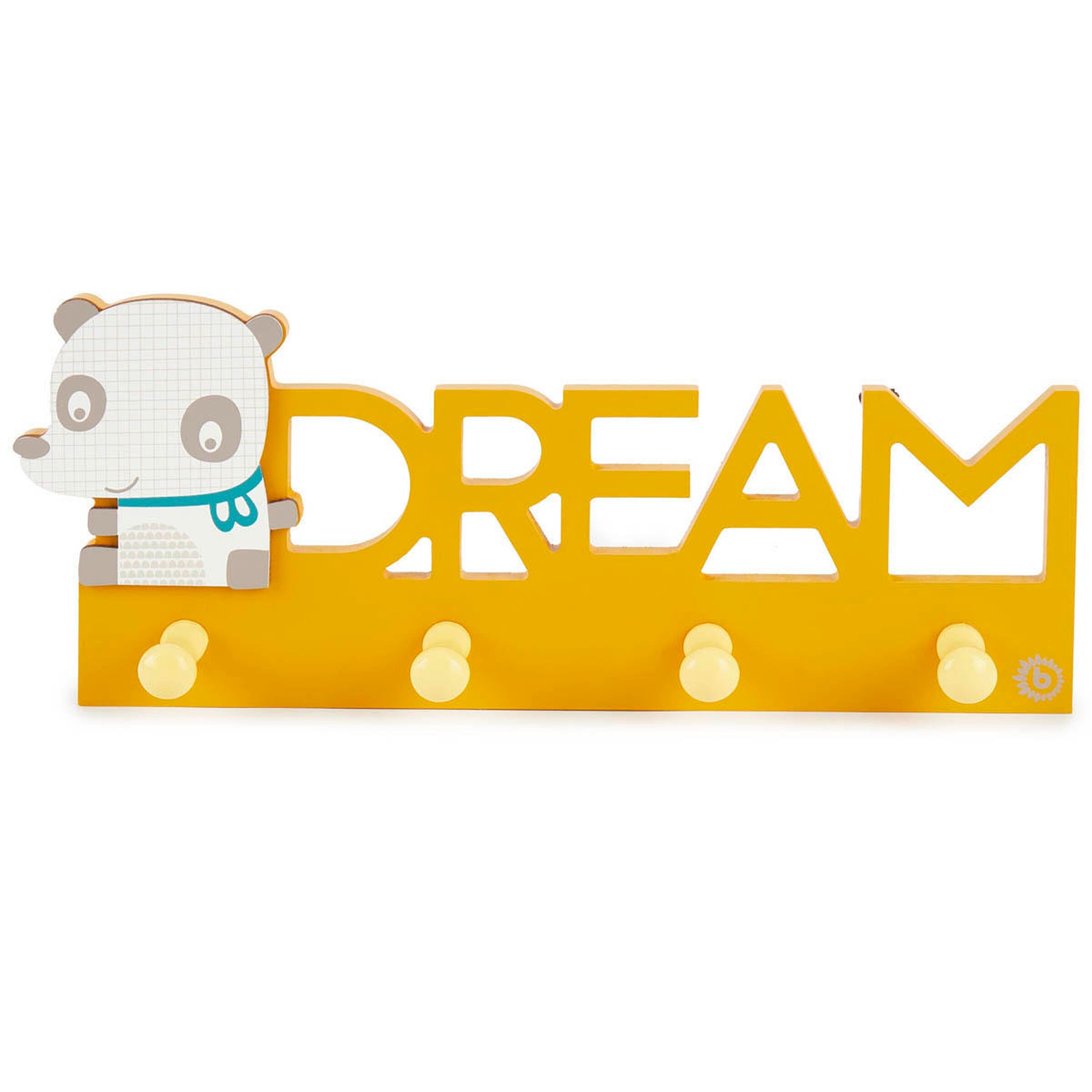 Bieco Garderobe Kinder Dream Gelb