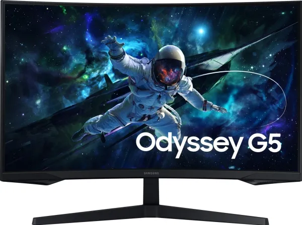Samsung Odyssey G5 S32CG554EU - G55C Series - LED-skærm - gaming - kurvet - 32