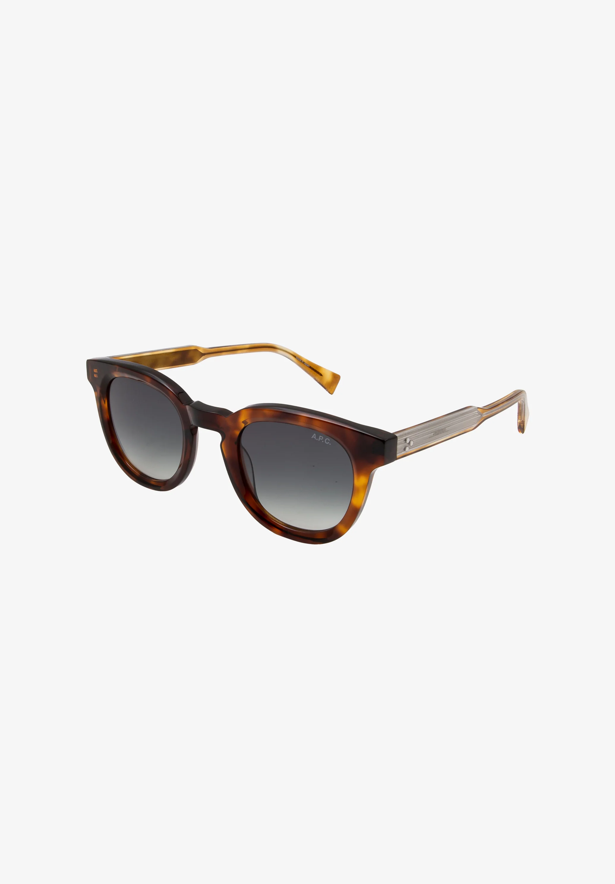 Les Lou - Lunettes de soleil - Whisky / marron