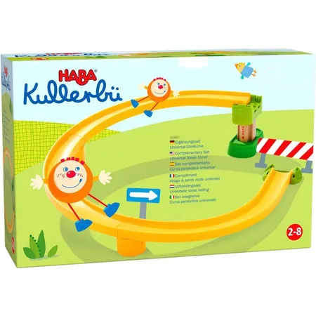 HABA 303801 Kullerbü Ergänzungsset Universal-Steilkurve