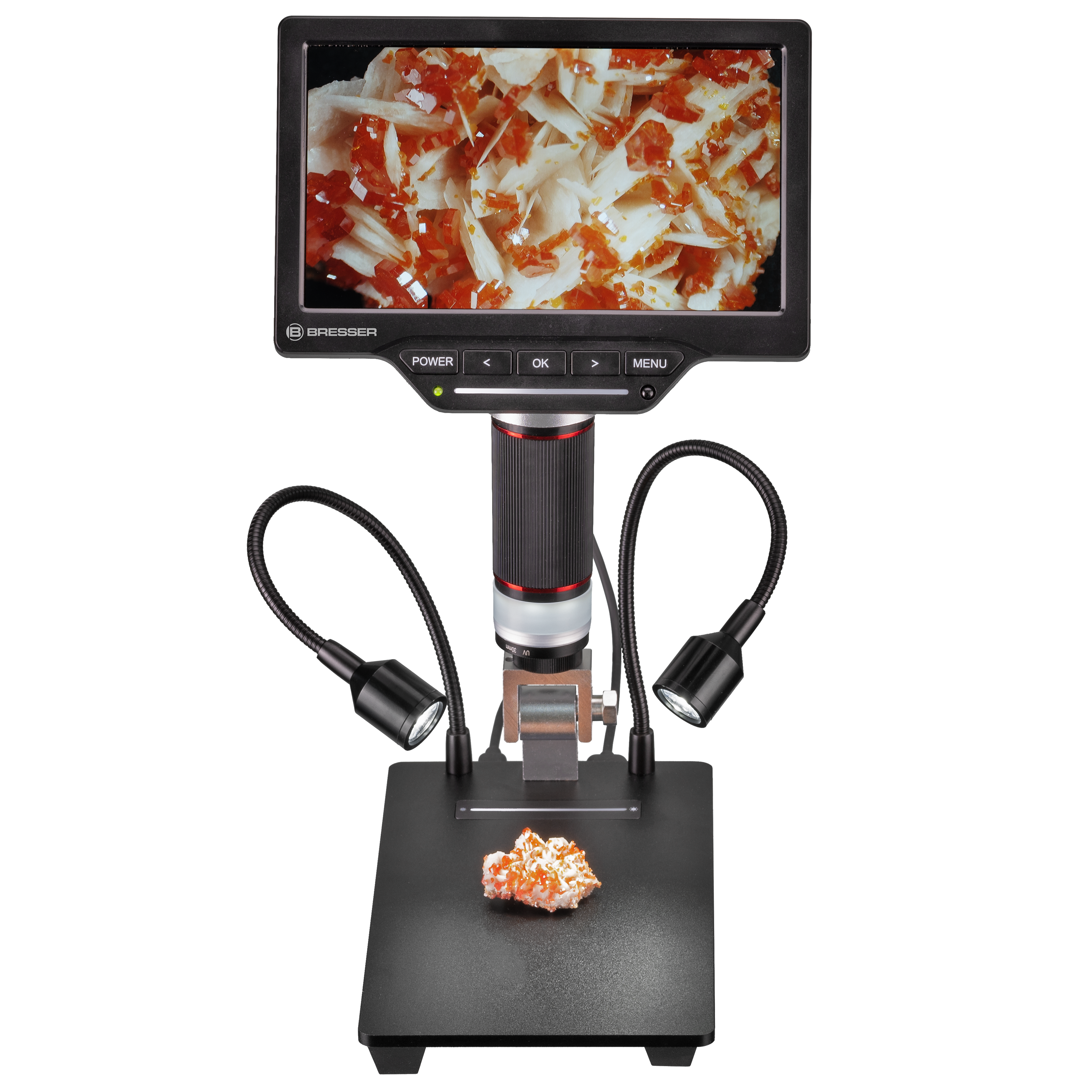 BRESSER WLAN 1.080P Digital-Mikroskop 2L mit LCD-Bildschirm