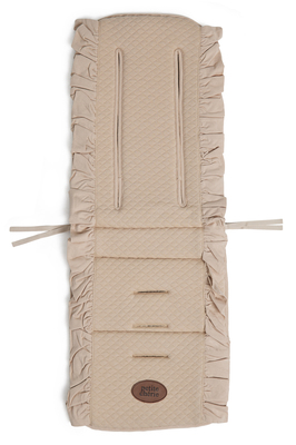 Petite Chérie  Soft Quilted Sittepute, Melange Beige