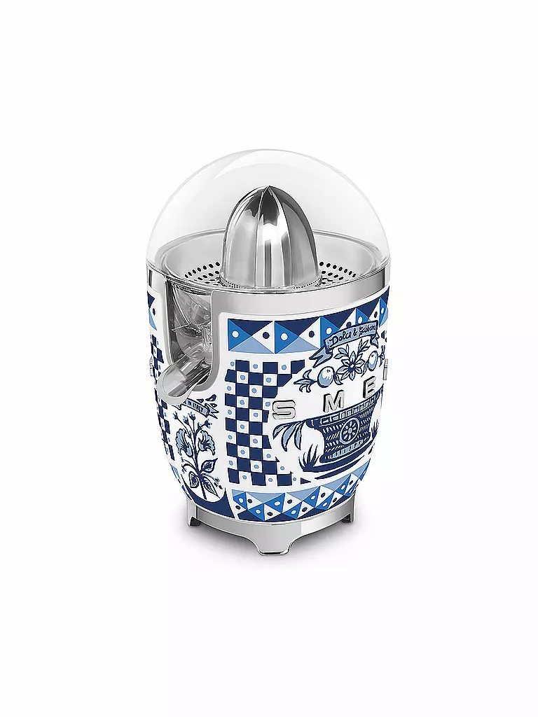 SMEG Zitruspresse 700Watt Dolce & Gabbana CJF01DGBEU Blu Mediterraeo blau