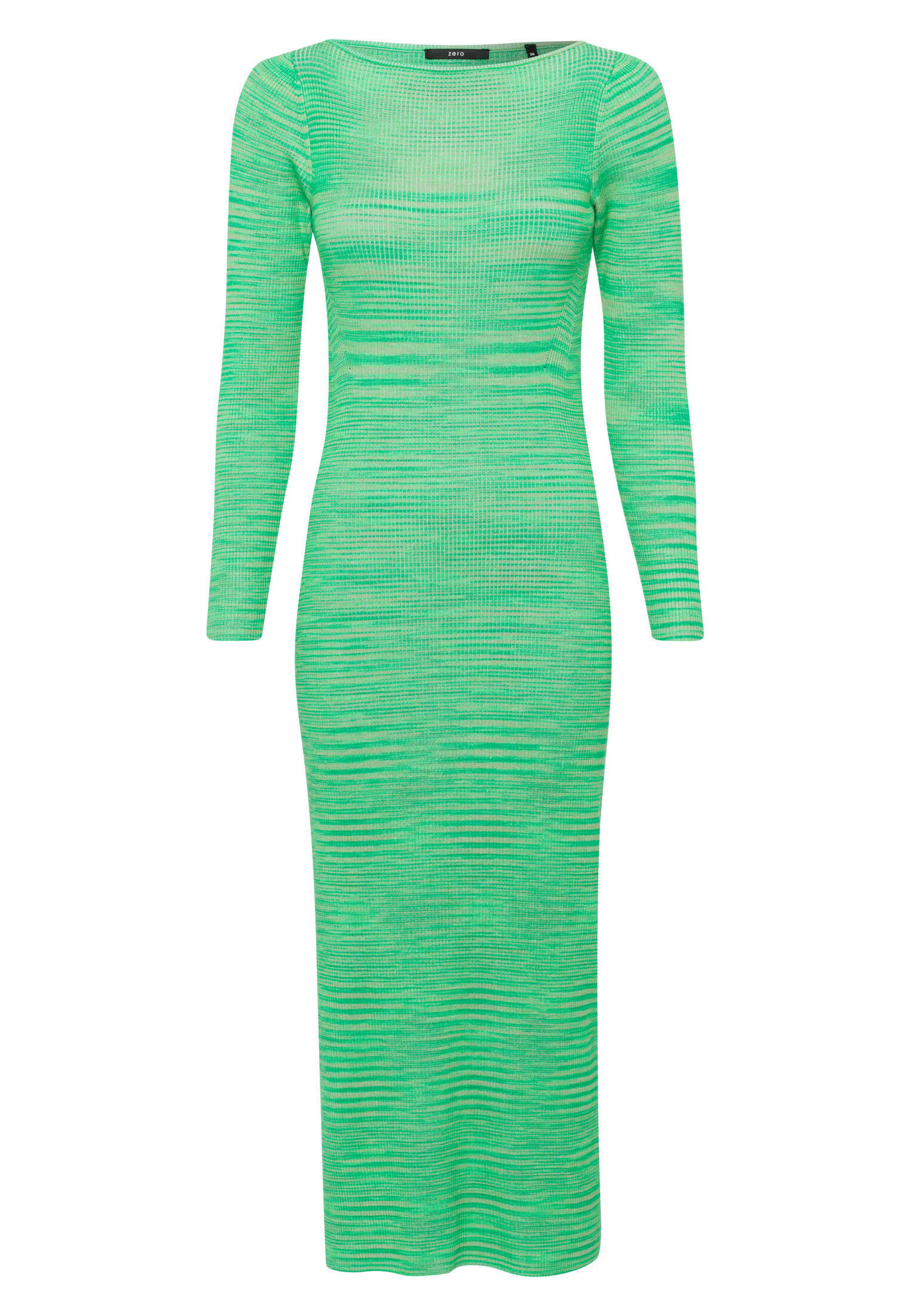 zero| Damen Strickkleid mit Schlitz