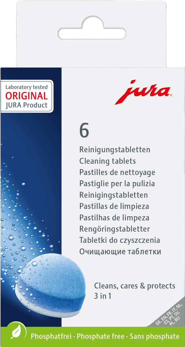 Jura 3-fase rengøringstabletter 24225