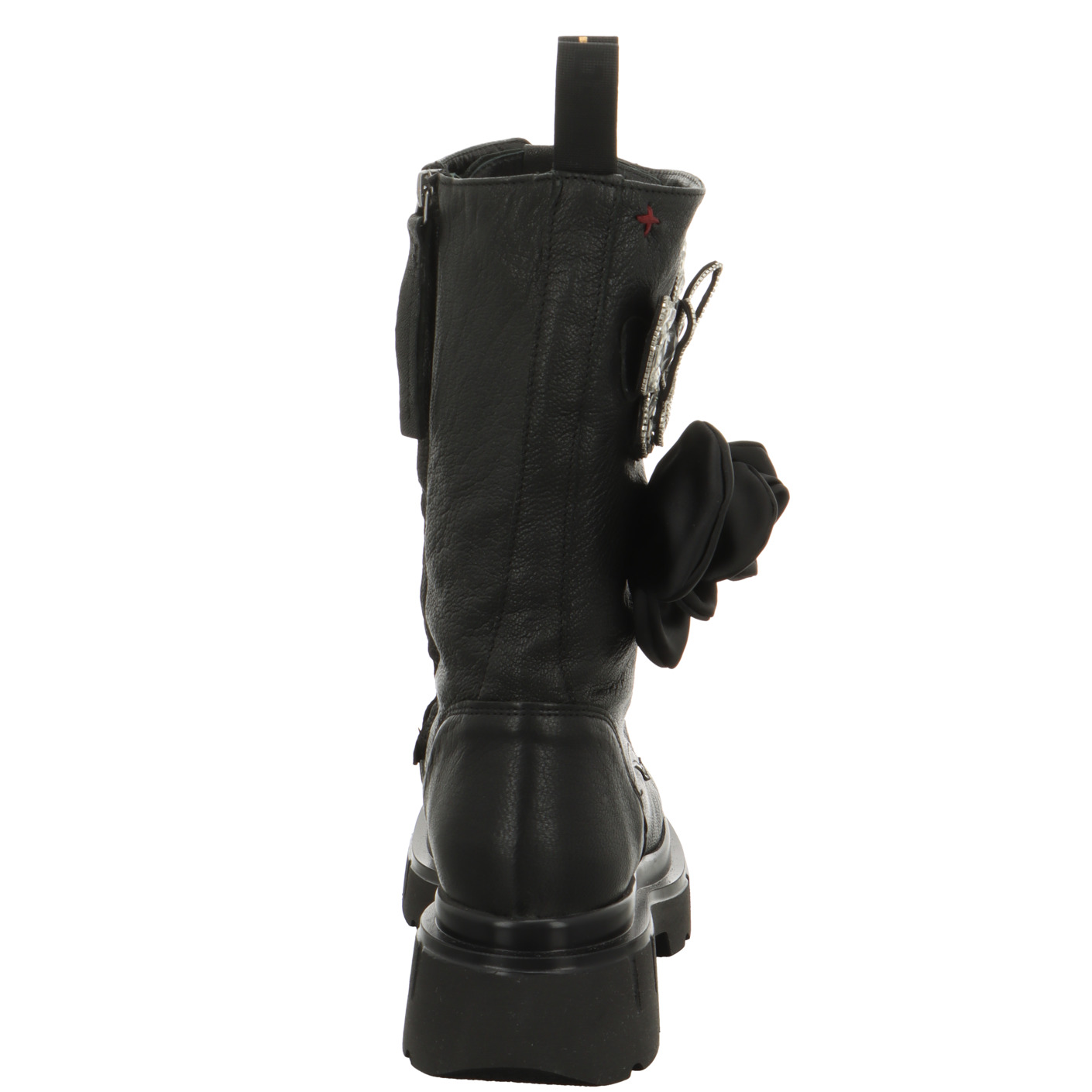 Schnürboots schwarz