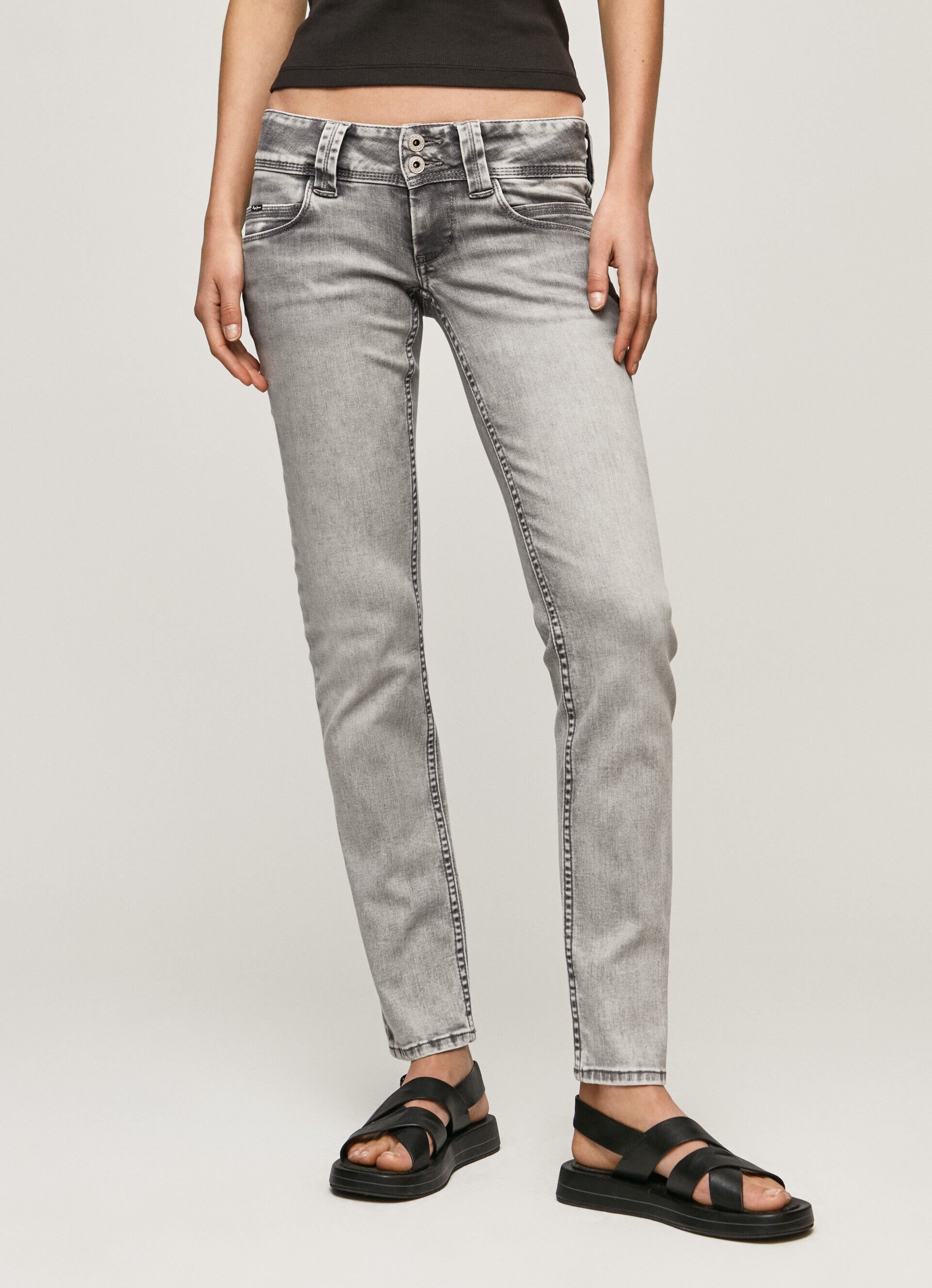JEANS VENUS FIT REGULAR TIRO BAJO - denim