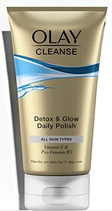 olay Cleanse Scrub Detox & Glow Dagelijkse Scrub 150 ml