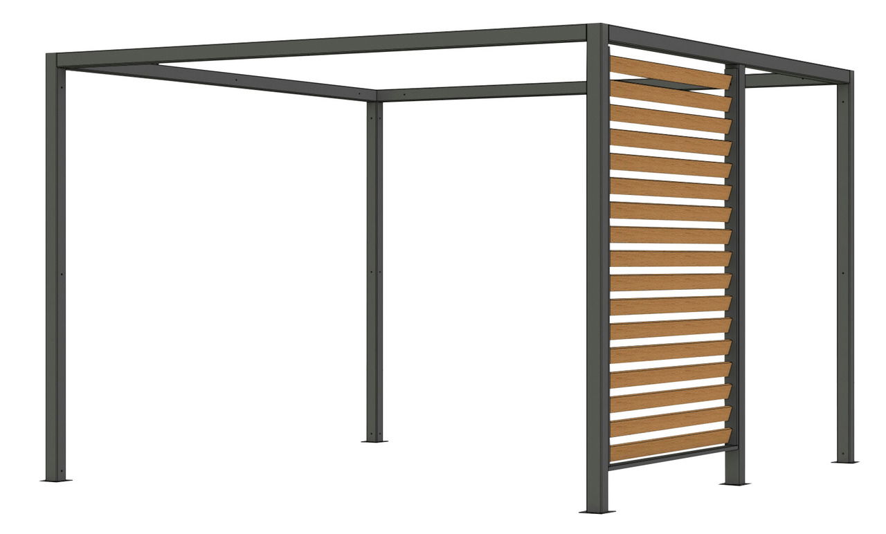 Siena Garden Sichtschutz Holzoptik SCHATTENMANUFAKTUR
