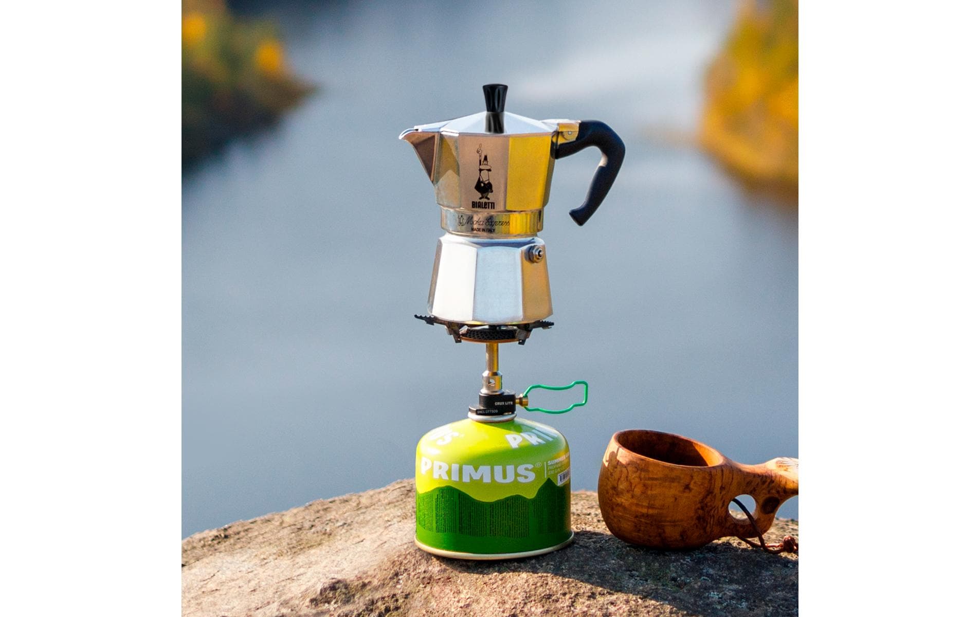Espressokocher Moka Express 3 Tassen, SilberItalienische Espressokanne – ein Design-Klassiker