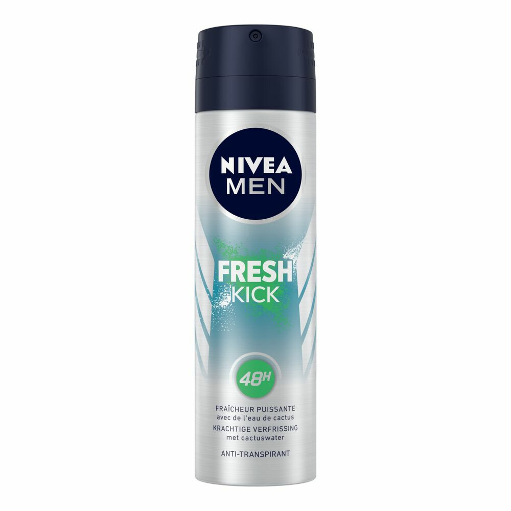 6x Nivea Men Anti-Transpirant Spray Frech Kick150 ml