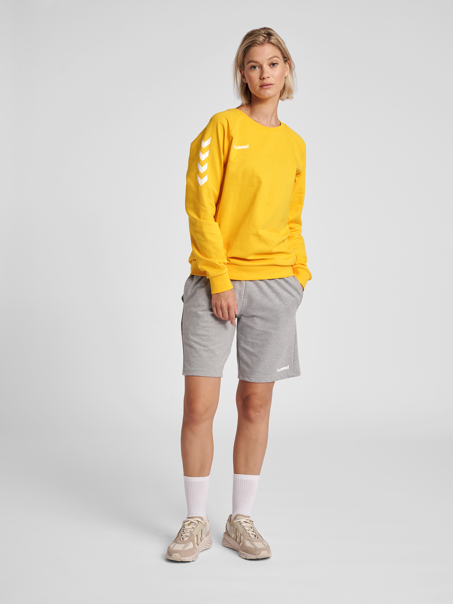 HUMMEL GO COTTON SWEATSHIRT WOMAN