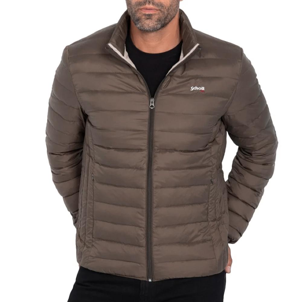 Schott Doudoune Marron Homme Schott OAKLANDRS