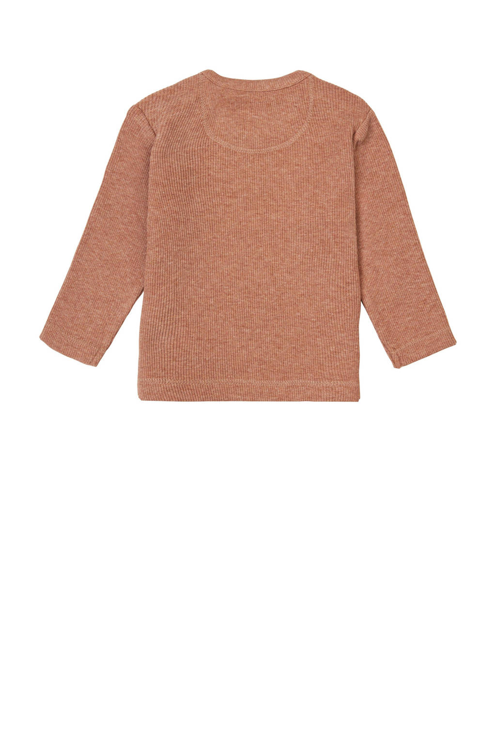Noppies baby longsleeve Natal met katoen oudroze