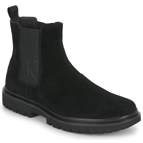 Calvin Klein Jeans - LUG MID CHELSEA BOOT - Noir