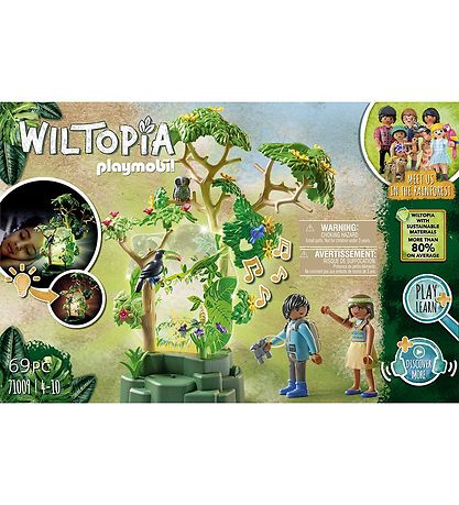 Playmobil Wiltopia - Regenwald-Nachtlampe - 71009 - 69 Teile