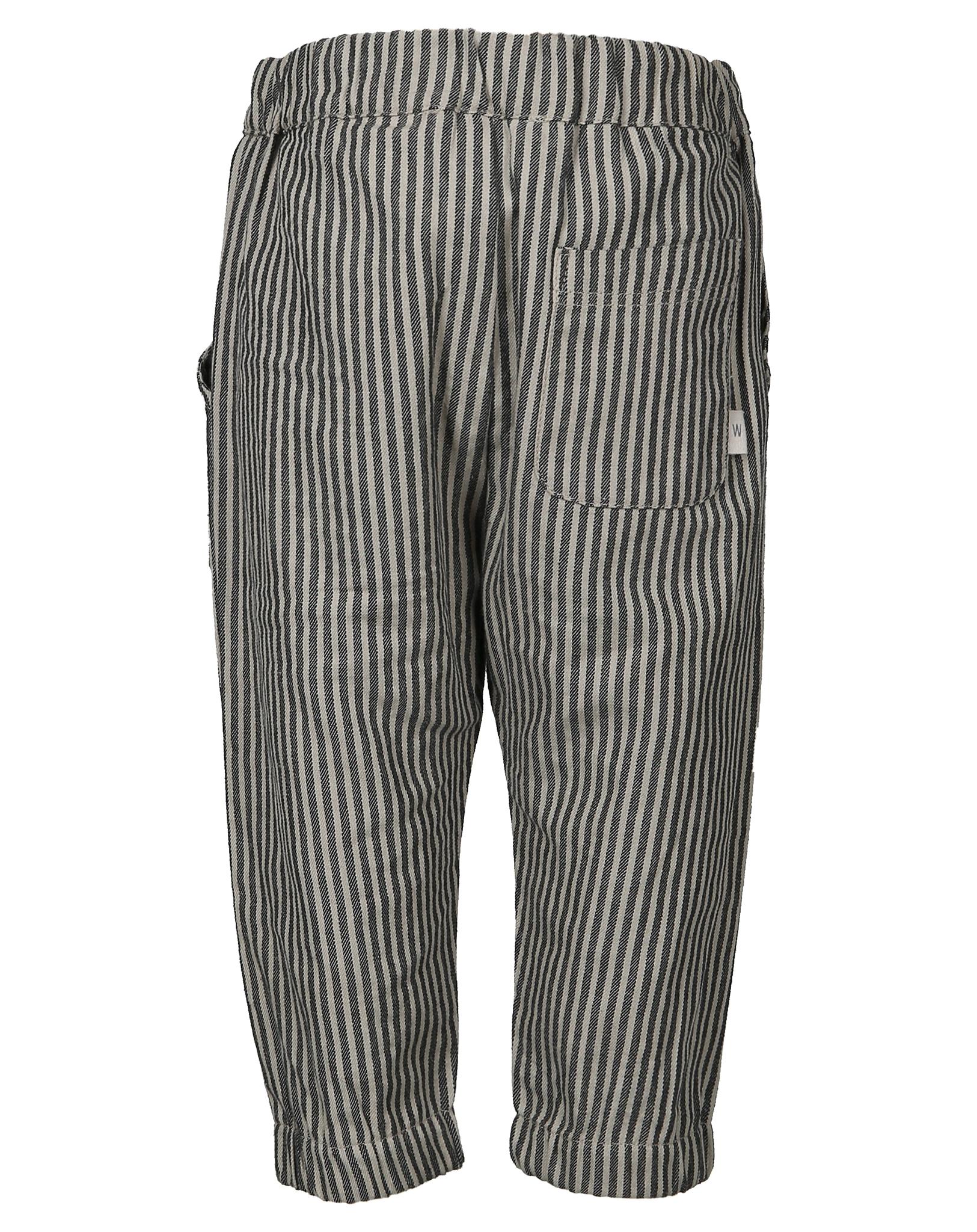 Hose ANDY STRIPES in black coal