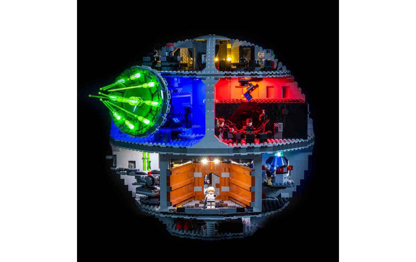LED-Licht-Set für LEGO® Star Wars Death Star 75159<br>Light-Kit