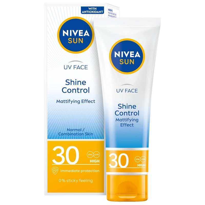 Nivea Sun Shine Control Face Cream SPF 30 - 50 ml