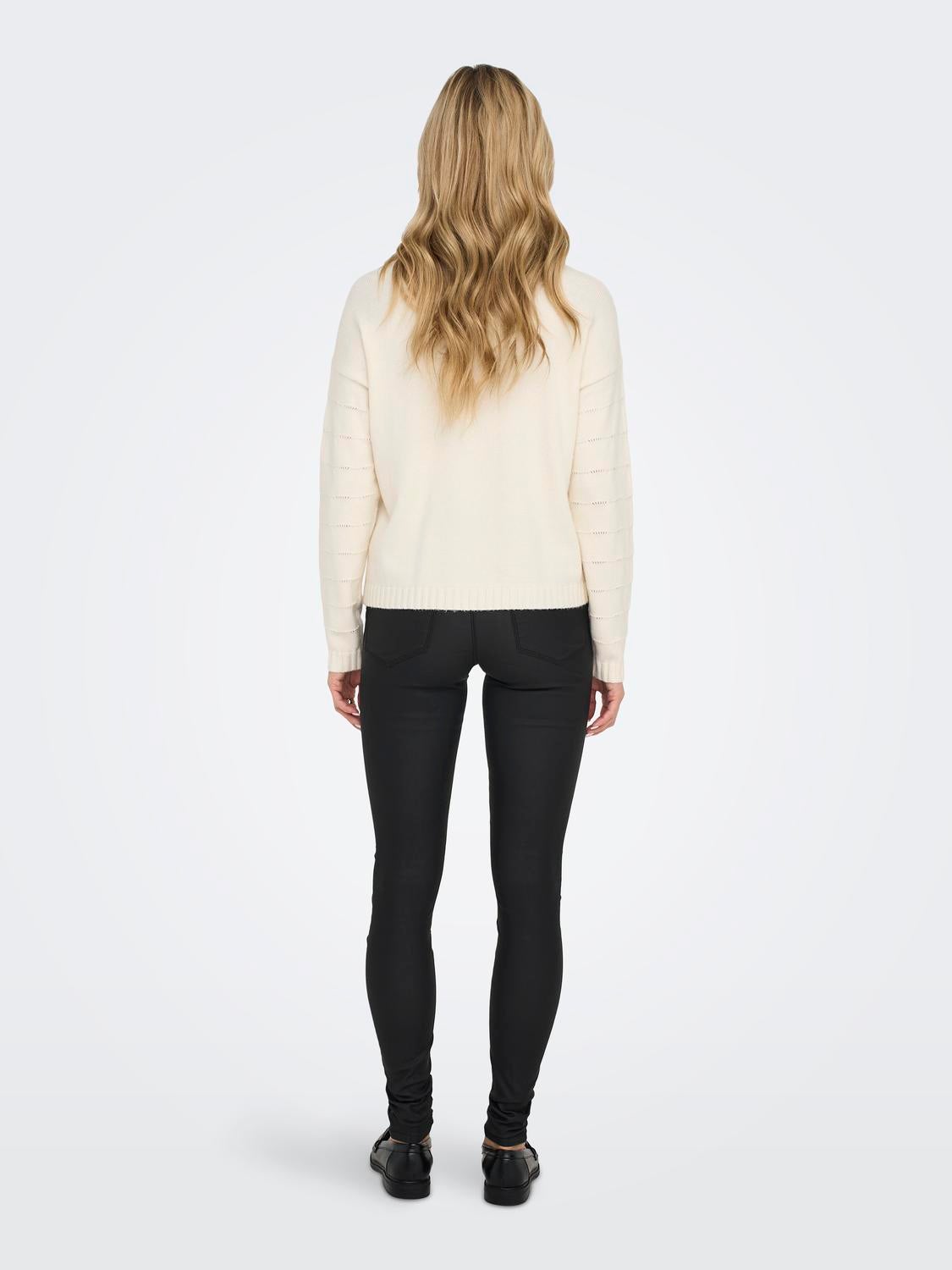 ONLKATIA Strickpullover Whitecap Gray