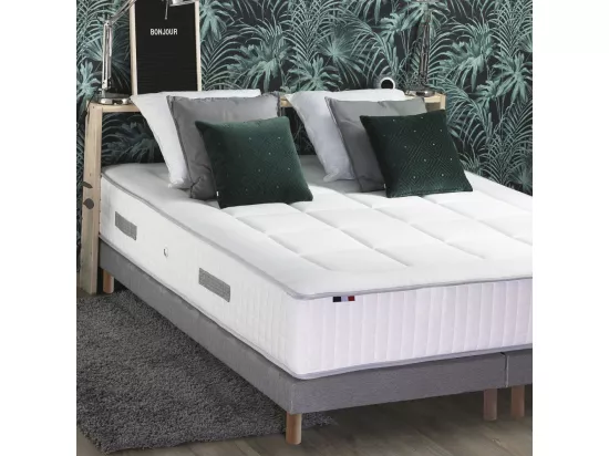 Matelas ressorts ensachés PALACIO - soutien ferme et confort équilibré Dimensions - 160 x 200 cm