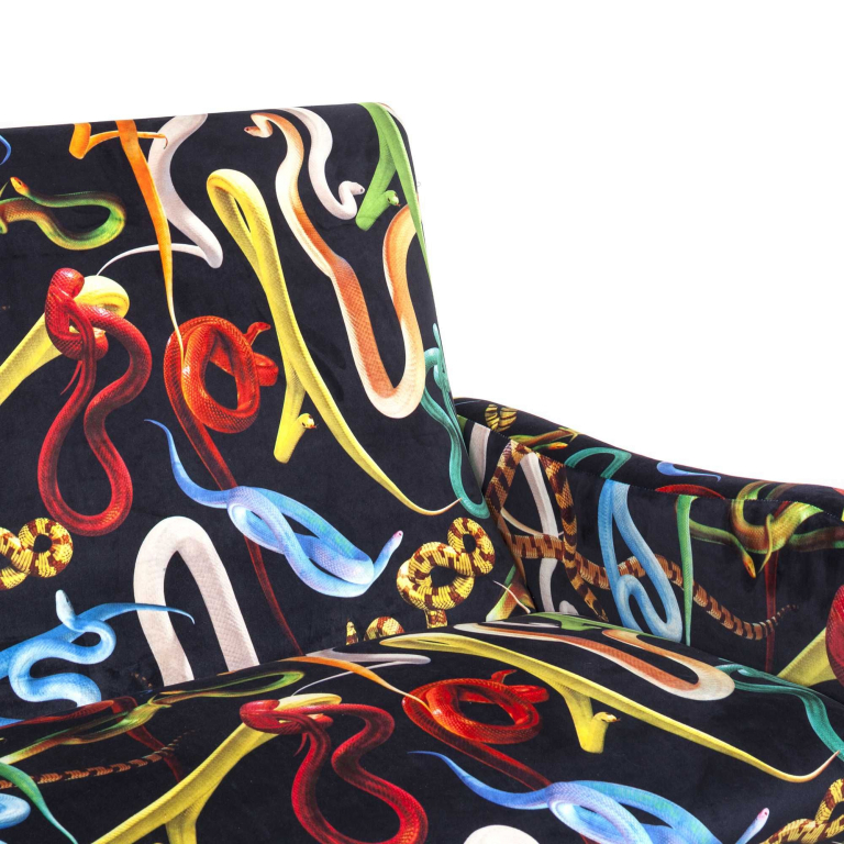 Seletti Toiletpaper Lounge sofa 2-zits Snakes