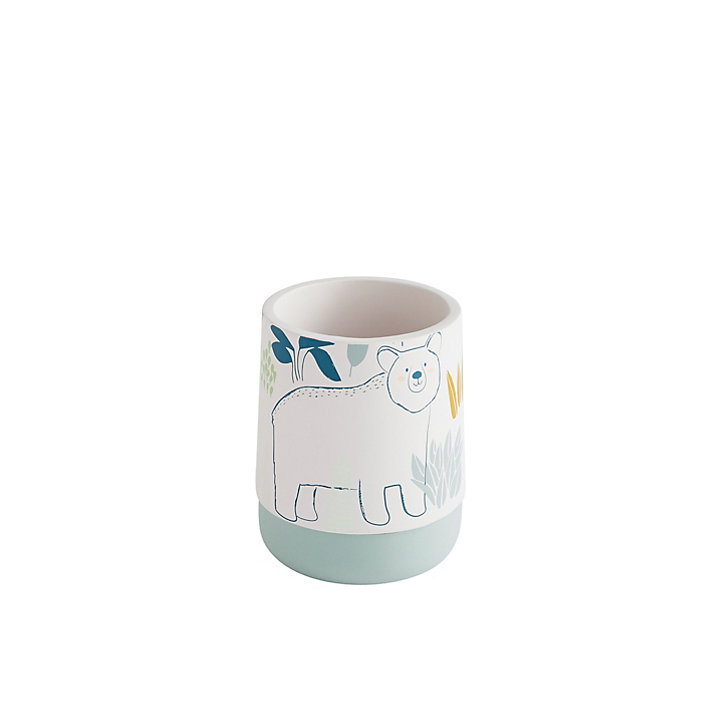 Gobelet de salle de bain imprimé ours EquipStore