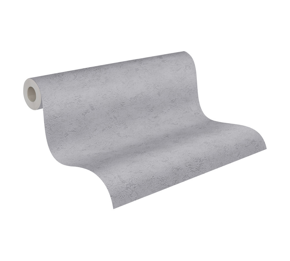 Vliestapete GREYVOLUTION - Betonoptik - grau - 10 Meter