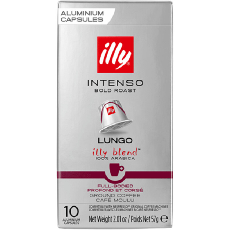 illy Intenso lungo capsules