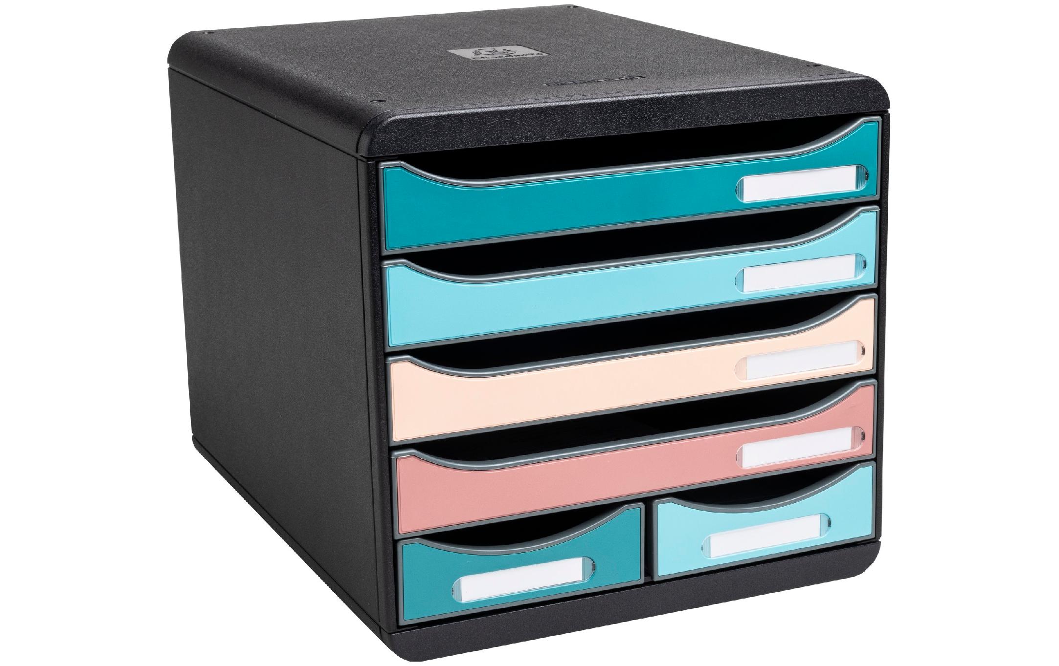Schubladenbox Big-Box Maxi Skandi A4+Schubladenbox mit 6 Schubladen