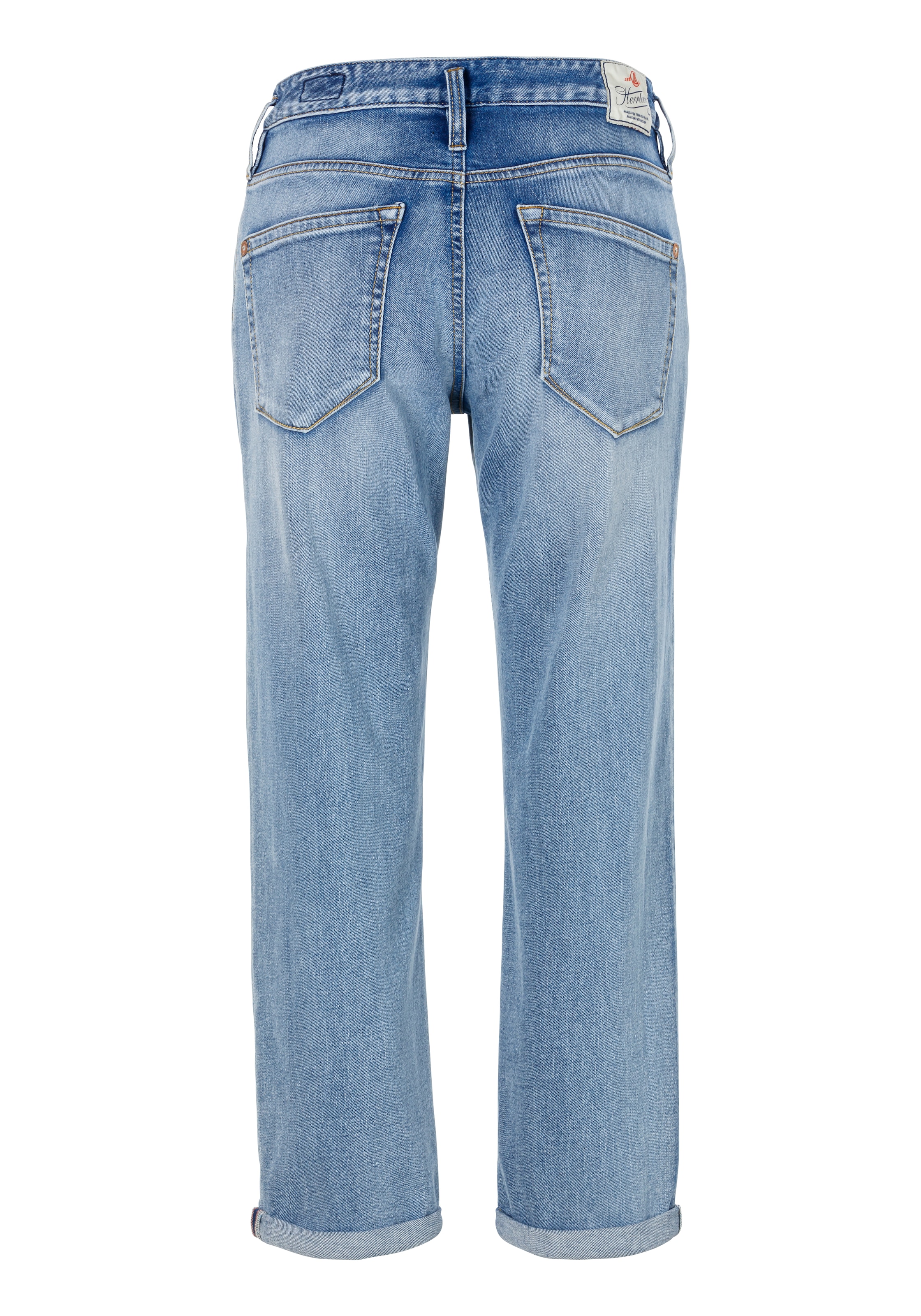 Herrlicher 7/8-Jeans »Shyra Tap Denim« mit Abnähern vorn