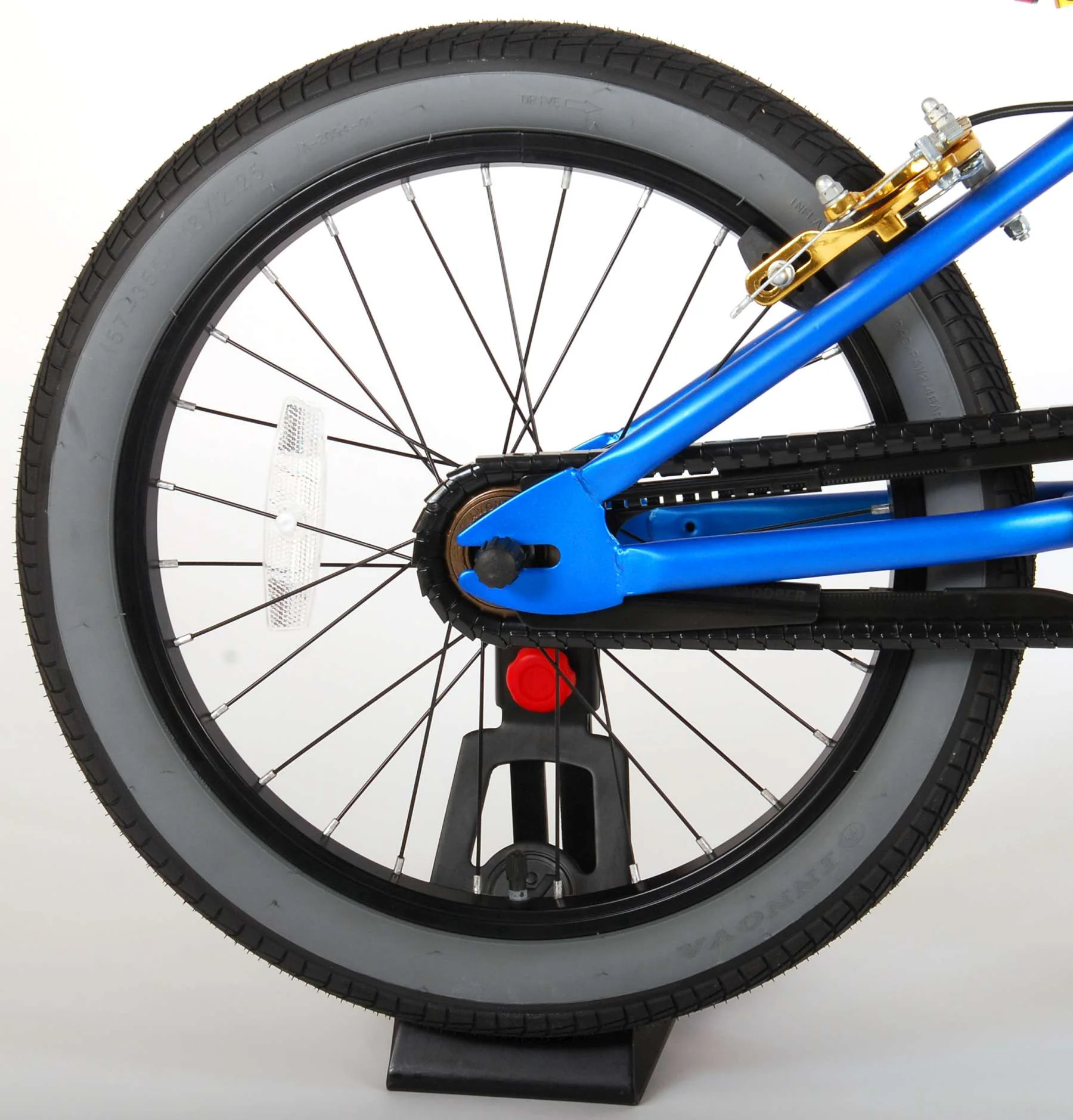 TPFSports Cool Rider Kinderfahrrad - Jungen - 18 Zoll - 2 Handbremsen - Weiß