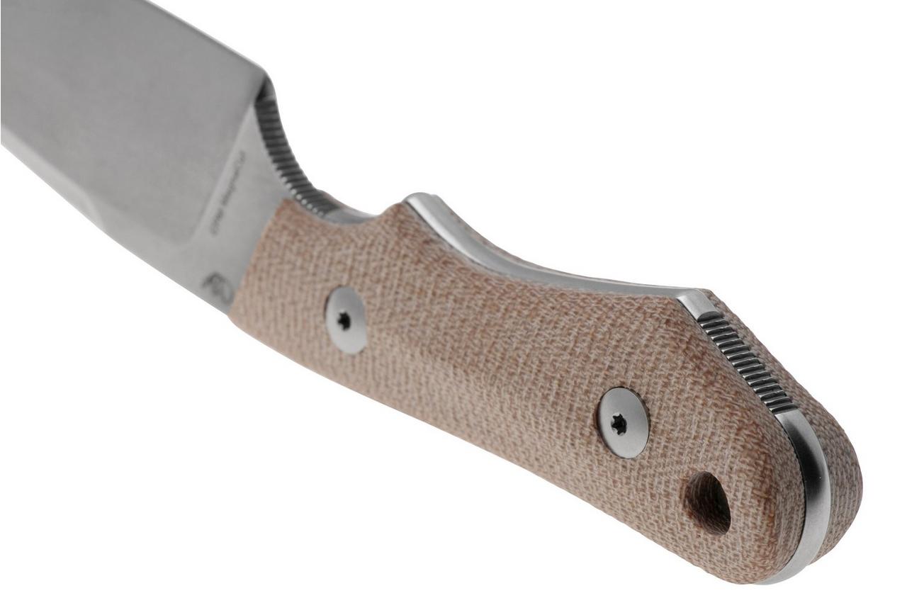 Viper Handy VT4040CN Natural Micarta, vaststaand mes