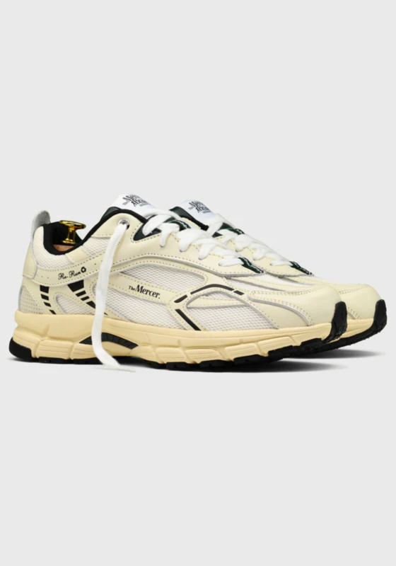 Mercer Sneaker The Re-Run Nappa Off White