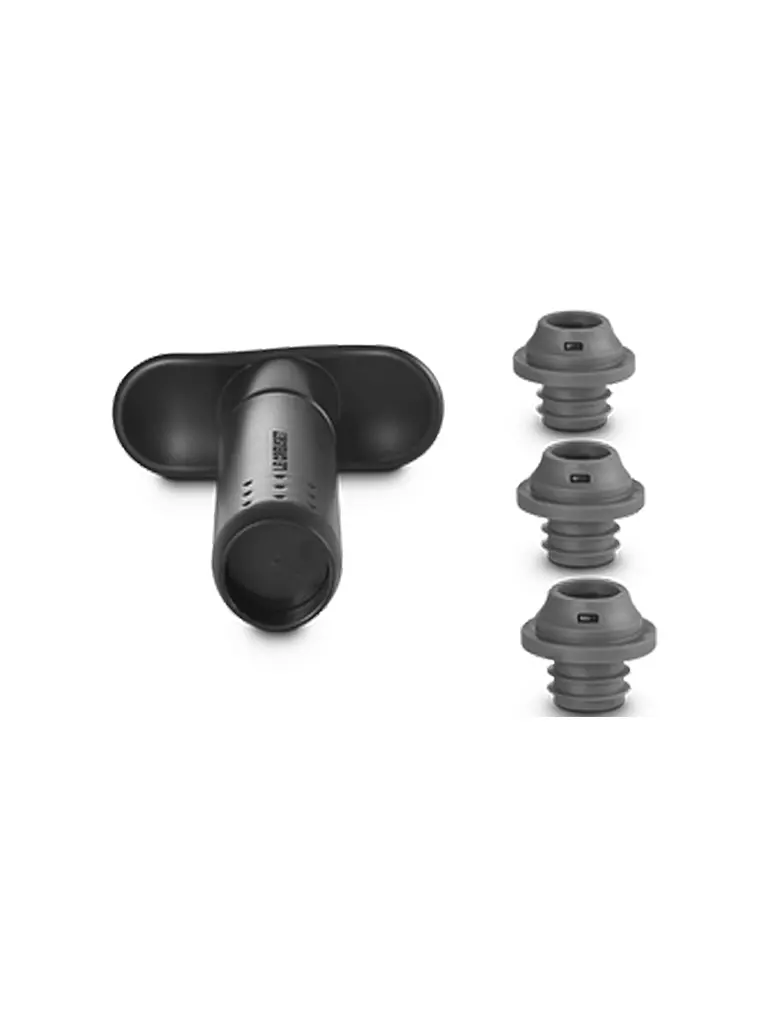 LE CREUSET Weinpumpe WA137 Schwarz schwarz