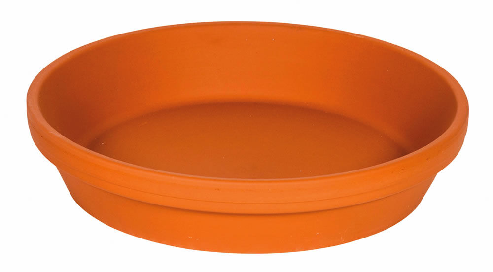 UNT 16 - Onderschotel - Terracotta - Ø 16cm - Terracotta - 16 cm