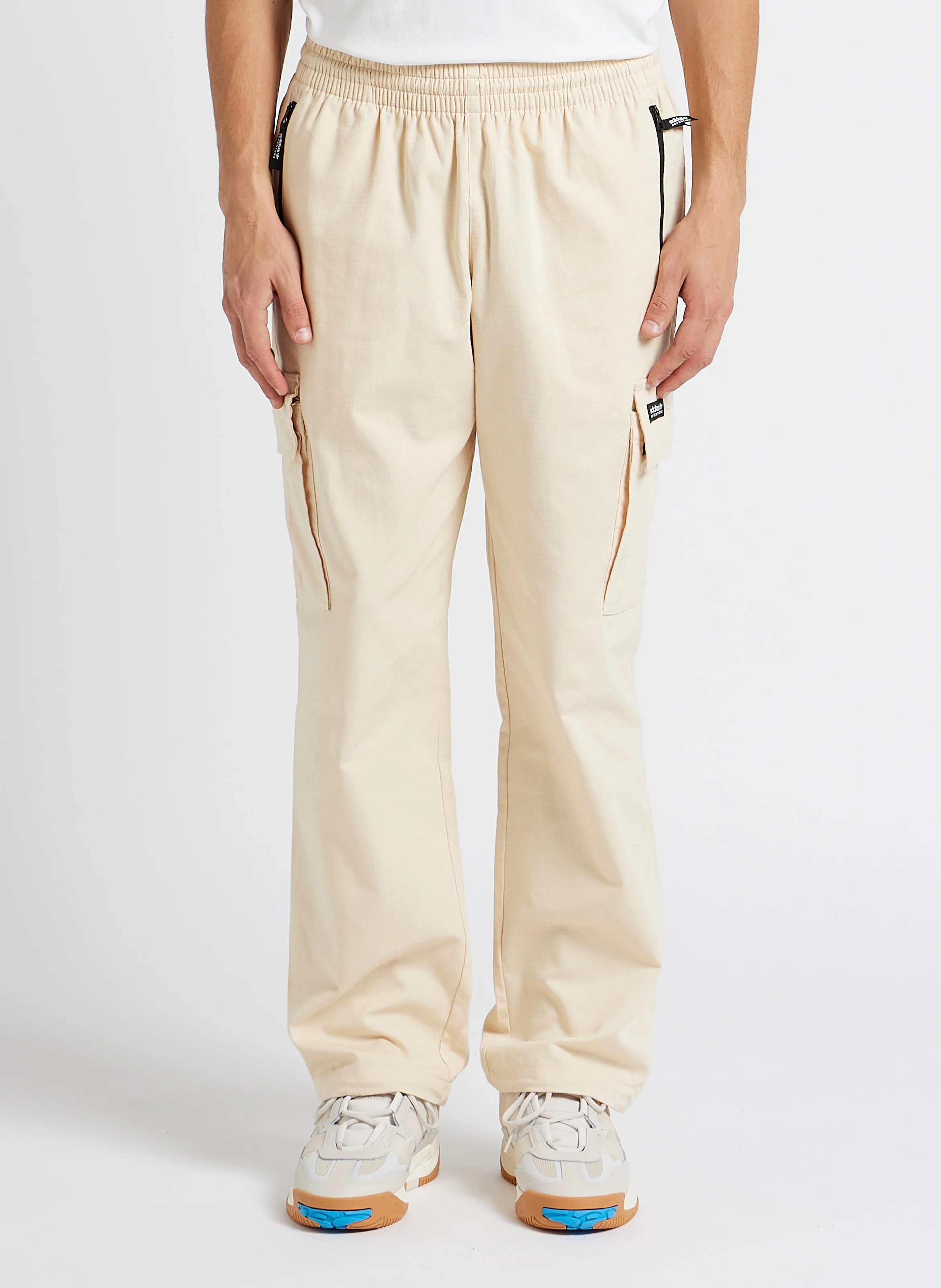 Pantalon cargo ample | Beige