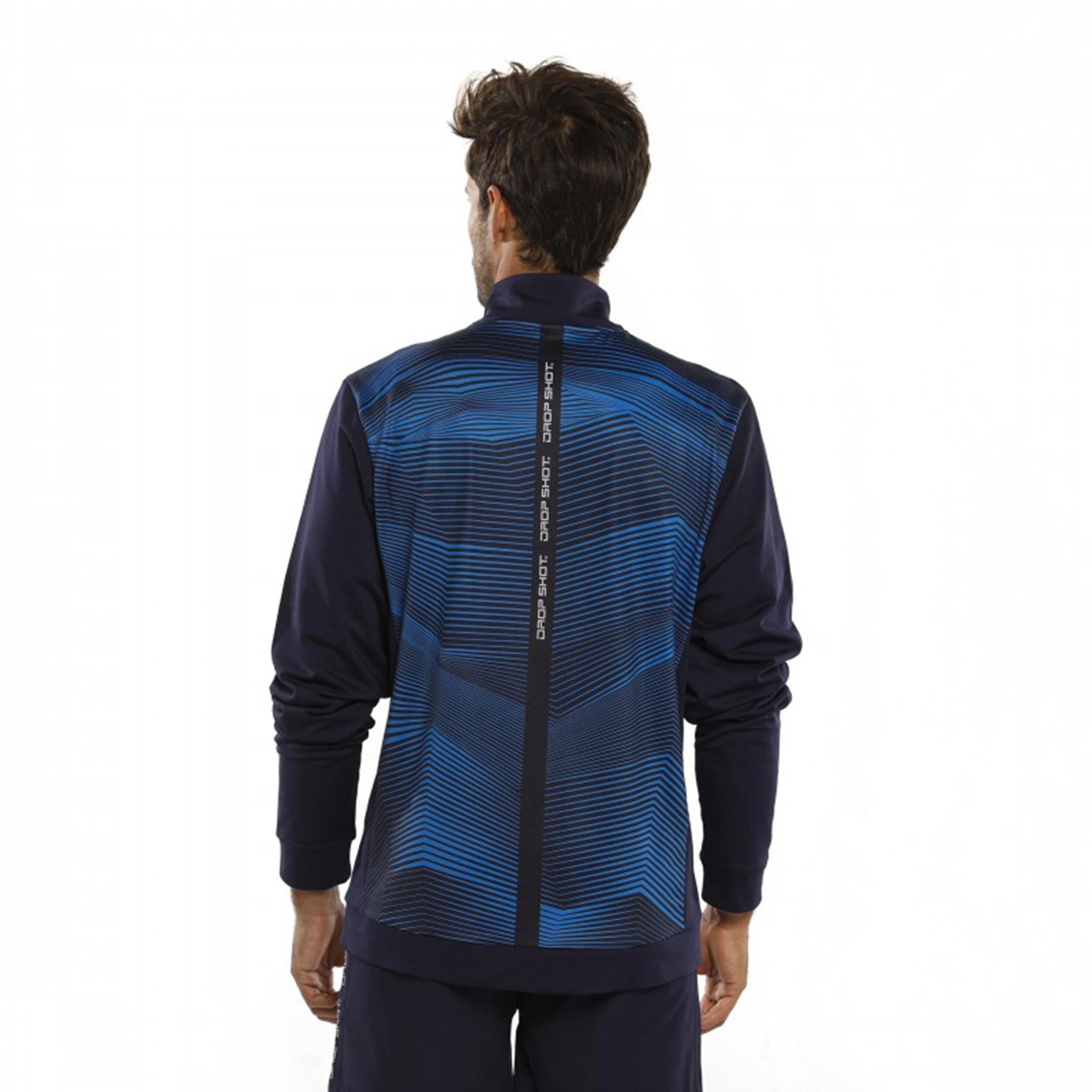 Drop Shot Veste De Survêtement Hommes - Bleu Foncé
