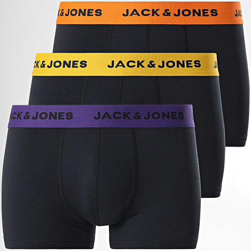 Lot De 3 Boxers Alabama Noir