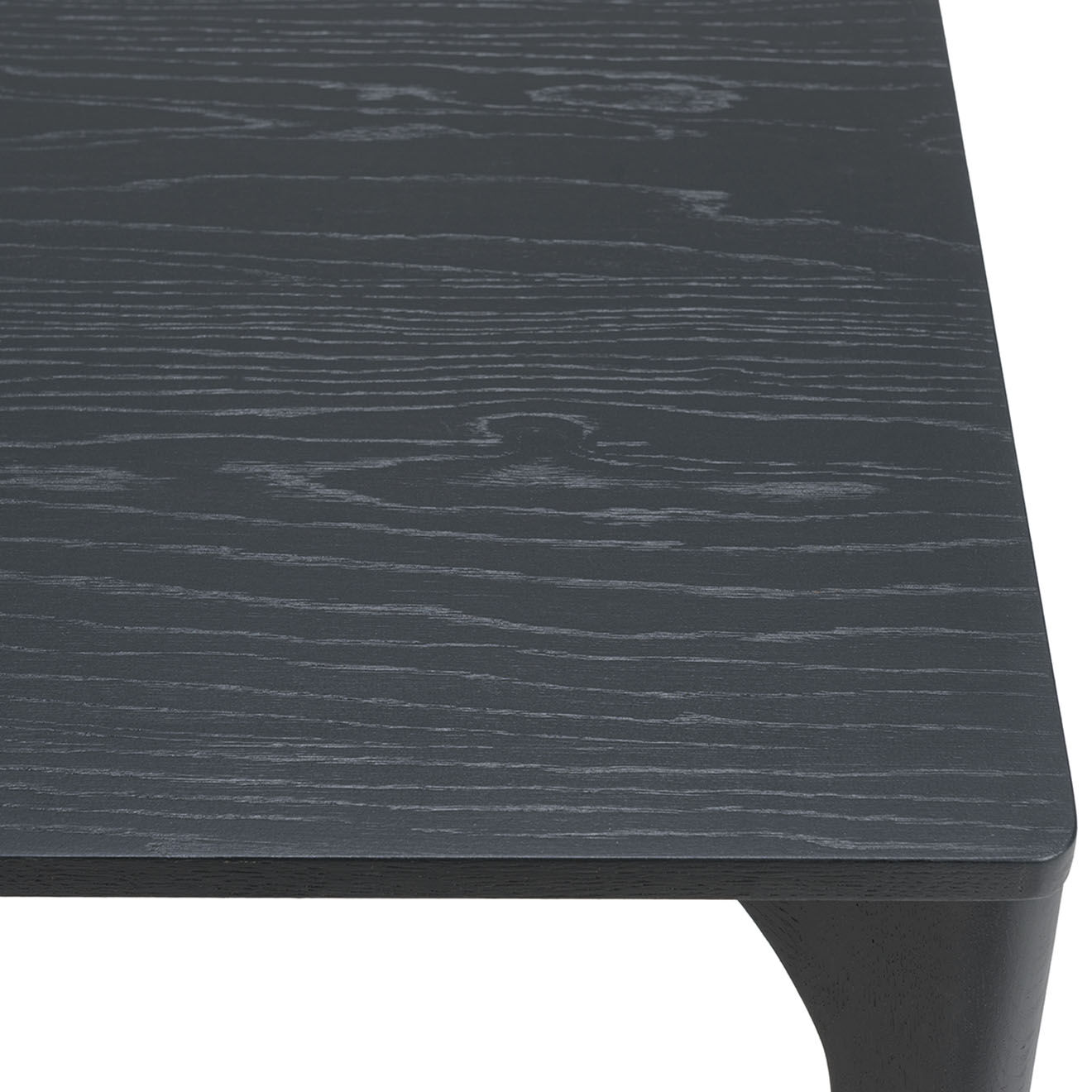 Macabane Table à manger Madison noire - 220x100x76 cm