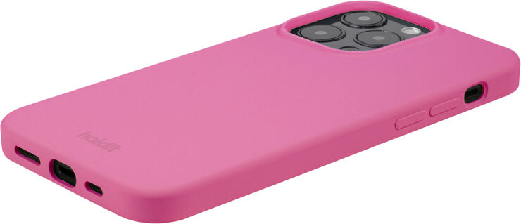 HoldIt Silicone Case iPhone 14 ProMax Lyserød