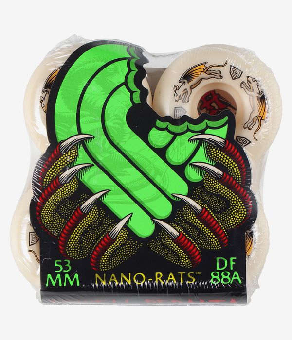 Powell-Peralta Dragons Nano Rat V6 Rollen (off white) 53 mm 88A 4er Pack
