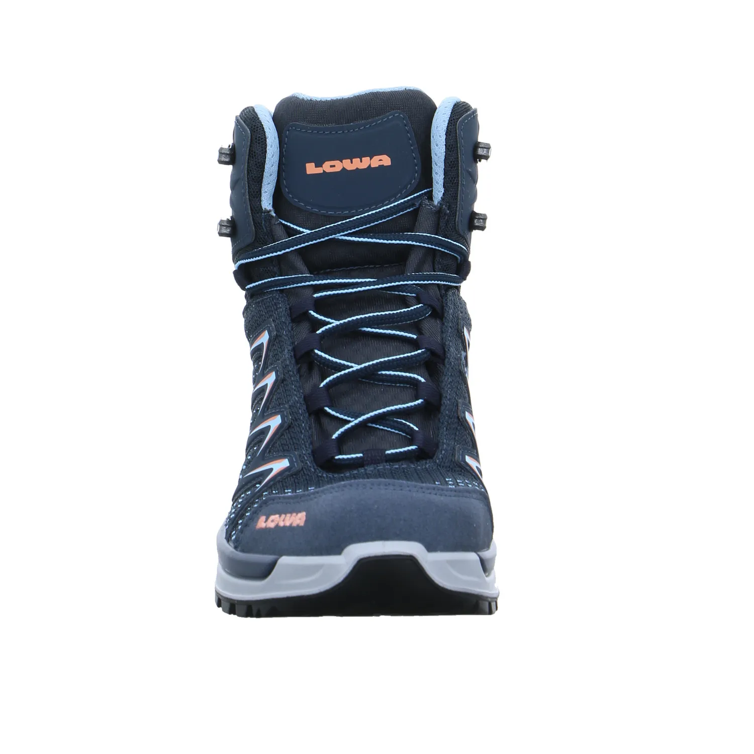 LOWA Wander- Bergschuh Damen Blau Lederimitat  Gore-Tex