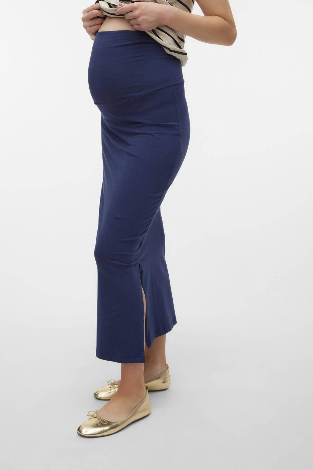 MAMALICIOUS zwangerschapsrok MLEVA donkerblauw