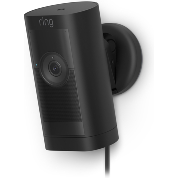 Ring Stick Up Camera Pro Plug-in Zwart