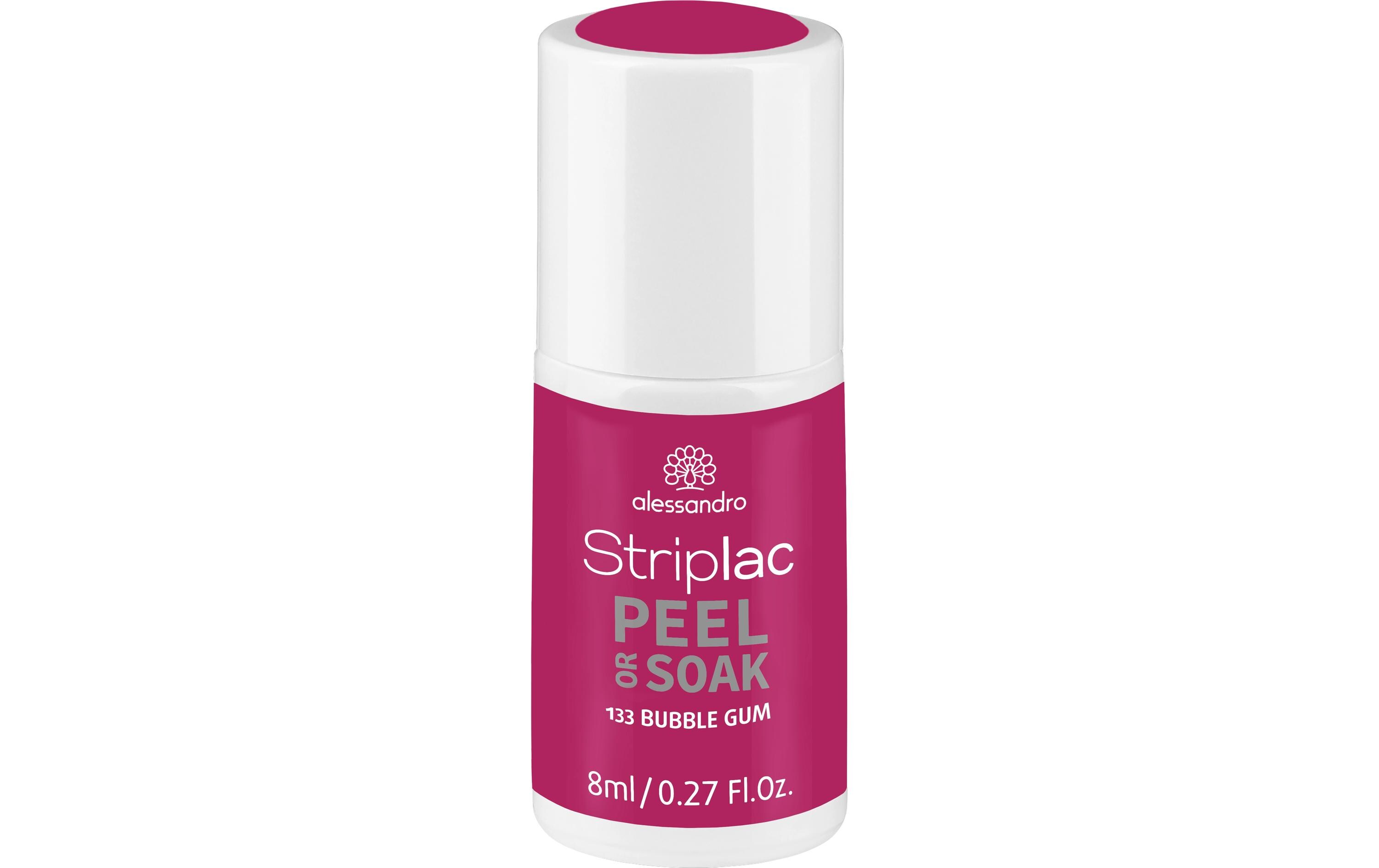 Nagelgel Striplac 133 Bubble GumKratz- und splitterfester Gel-Nagellack